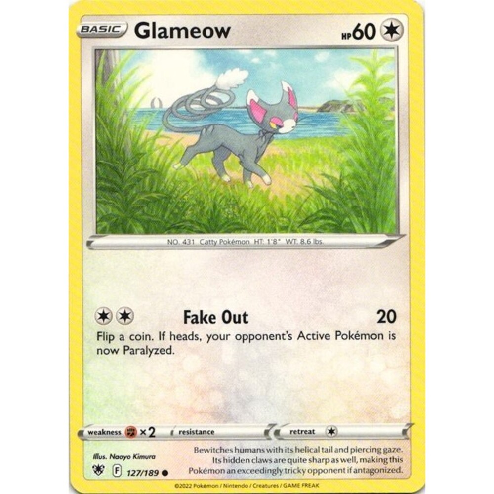 Glameow #127 Pokemon Astral Radiance